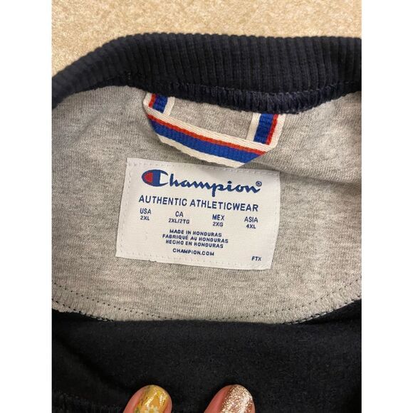 Champion Men's Powerblend Fleece Sweatshirt Size 2XL - Picture 4 of 4